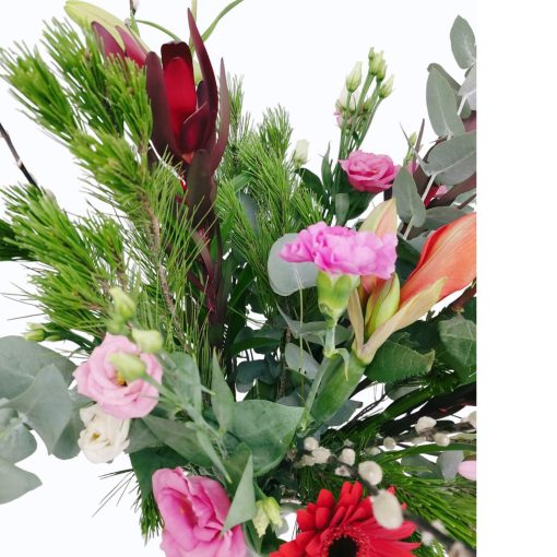 kerstboeket velvet bloemensuper