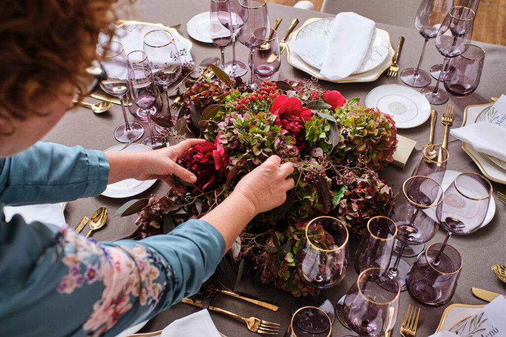 bloemen decoratie interieur
